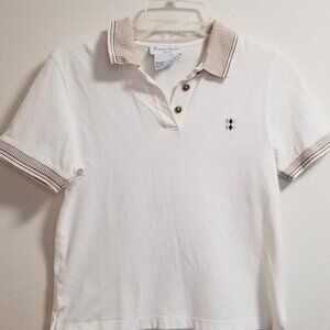 Robert Scott Petites - Women's Polo Style Shirt with Nice Accents - Petite Small